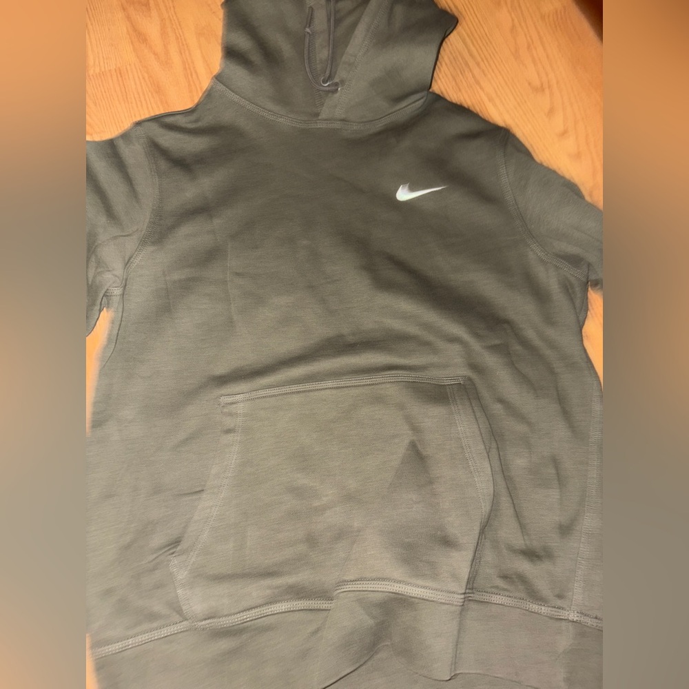 Nike Sportswear Swoosh Hoodie Olive - Sz M